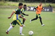 Huila entrenando