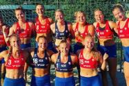 Jugadoras noruegas de balonmano