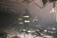 El  incendio afectó parcialmente  locales comerciales y un hotel en el norte de Neiva