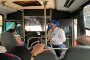 Operativos en busetas de Ibagué