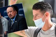 James Rodríguez, Everton, Rafa Benítez