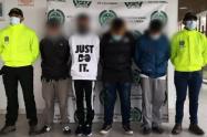 La Policía Nacional capturó a 12 presuntos integrantes de la Primera Línea
