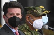 El ministro de Defensa, Diego Molano.