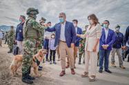 Presidente Iván Duque en tolemaida 