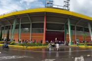 Vacunación en el estadio Manuel Murillo Toro