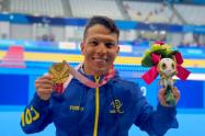 Primer oro paralímpico para Colombia en Tokio 2020