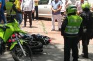 Policía  fue sicariado en Neiva 