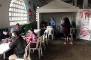 Vacunación contra el Covid-19 en plazas de mercado en Ibagué