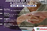 Atención Fiscalía
