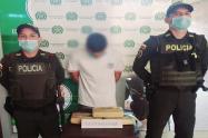 Lo cogieron en la Terminal de Transportes con casi 4 kilos de marihuana cuando pretendía subirse al bus