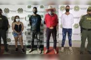 Detenidos en el Huila