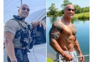 Eric Fields y Dwayne Johnson 