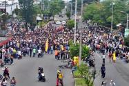 marcha calle 60