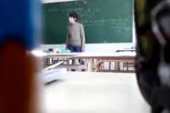 profesora adoctrinamiento