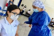 Vacunación en colegios de Ibagué