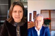 MinComercio, Maria Ximena Lombana y presidente Fenalco, Jaime Alberto Cabal