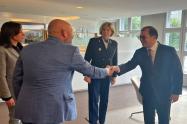 Fiscal general se reunió en Europa con autoridades para fortalecer la lucha contra la criminalidad