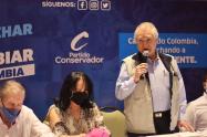 Omar Yepes, presidente del partido Conservador