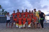 Selección Huila fútbol playa