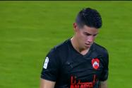 James Rodríguez en su debut con Al Rayyan