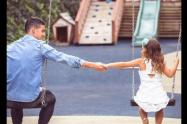 James Rodríguez y Salomé Ospina 
