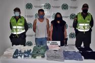 Pareja simulaba embarazo para encaletarse artículos en el Centro Comercial La Estación