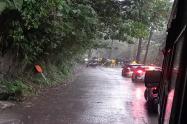 Vía hacía el Cañón del Combeima en Ibagué
