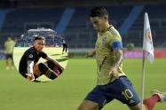 Cristian Arango y James Rodríguez, Selección Colombia