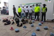 Capturados por por el delito de aprovechamiento ilícito de los recursos naturales renovables.