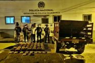 Sujeto viajaba en su carro muy campante con casi 160 mil dosis de marihuana
