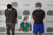 Capturaron tres personas involucradas en dos asesinatos y una tentativa en Ibagué