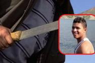 Joven asesinado a machete en la vía Garzón - Zuluaga, Huila