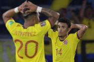 Jugadores de la Selección Colombia