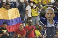 Hinchas Colombia y Reinaldo Rueda