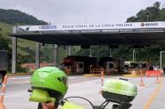 Vía hacia La Línea por el Tolima 2021