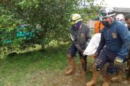 Rescate de cuerpo 