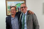 Gustavo Petro y Alfredo Saade 