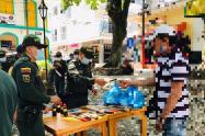 Entrega de armas en Rovira 