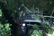 Accidente en vía El Cruce-Líbano