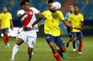 selecciones Colombia y Perú