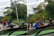 Intento de robos transportadores del Tolima 