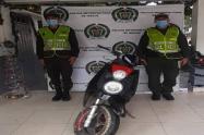Moto hurtada en Cajamarca