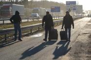 Ataque a Ucrania: evacuación de las ciudades.