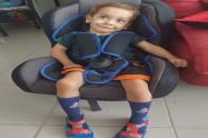 Menor con paralisis cerebral 