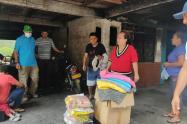 Damnificados recibieron ayudas por Alcaldía de Ibagué