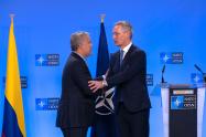 Presidente Iván Duque en la OTAN