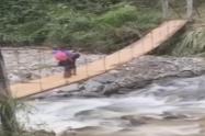 Niños en el puente