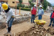 Trabajos viales en Ibagué