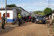Ejercito y Policía realizan operativos contra el microtráfico en Manaure, Cesar. 