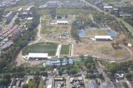 Avance las obras del Parque deportivo de Ibagué